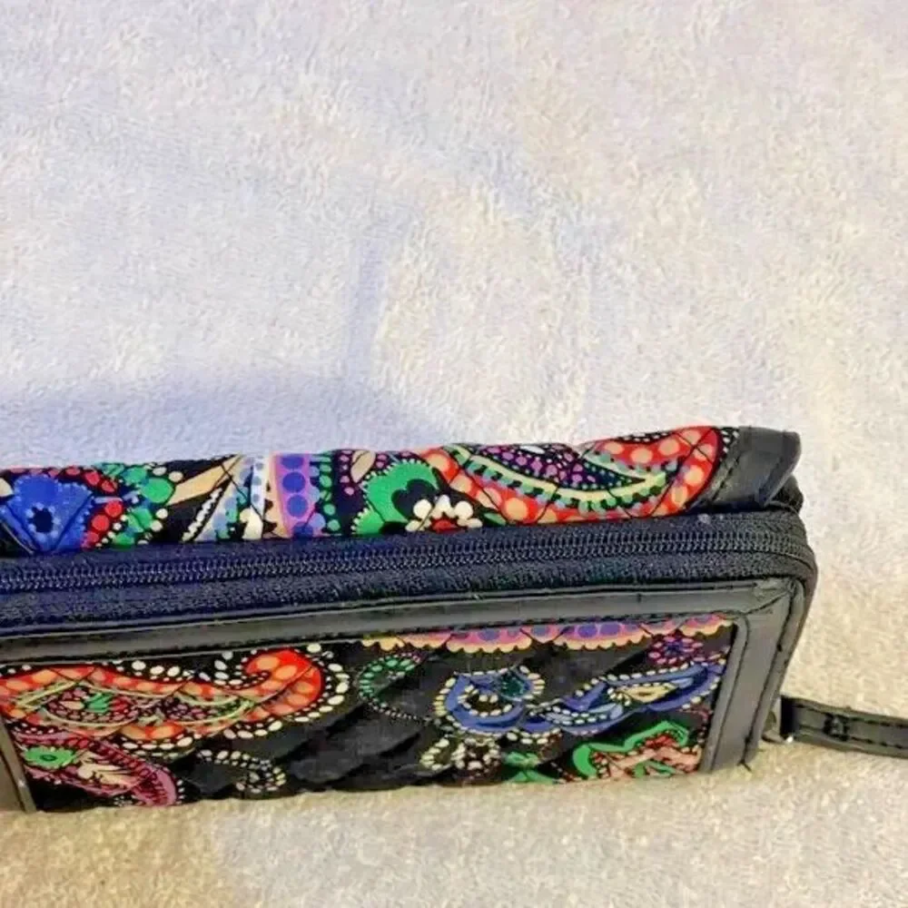 Vera Bradley, Kiev Paisley, wristlet wallet NWOT 7.5 X 5 - Picture 7 of 8